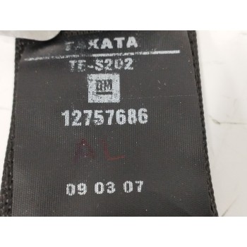 Recambio de cinturon seguridad trasero derecho para saab 9-3 (ys3f, e79, d79, d75) 1.9 tid referencia OEM IAM 12757686  