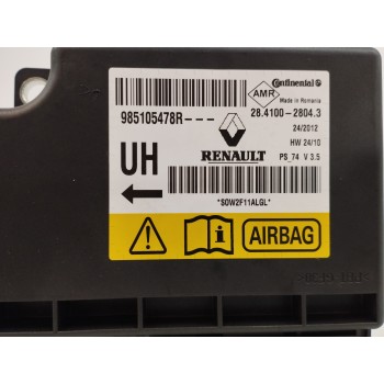 Recambio de centralita airbag para renault megane iii berlina 5 p 1.6 dci diesel fap referencia OEM IAM 985105478R  
