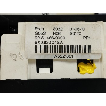 Recambio de mando calefaccion / aire acondicionado para audi a1 (8x) 1.6 tdi referencia OEM IAM 8X0820045A  