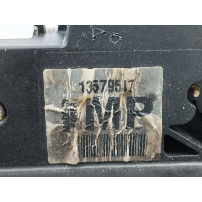 CERRADURA PUERTA TRASERA IZQUIERDA VEHICULO INGLES