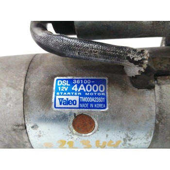 Recambio de motor arranque para kia sorento i (jc) 2.5 crdi referencia OEM IAM 361004A000 TM000A23601 