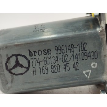 Recambio de motor elevalunas trasero izquierdo para mercedes-benz clase b (w245) 2.0 cdi cat referencia OEM IAM A1698204542 9961