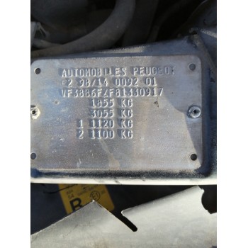 Recambio de carroceria corte para peugeot 406 berlina (s1/s2) 1.8 16v cat referencia OEM IAM   