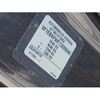 Recambio de carroceria corte para citroën c8 3.0 v6 cat (xfw / es9j4s) referencia OEM IAM   