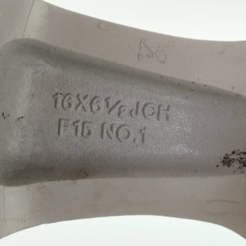 Recambio de llanta para mazda 3 berlina (bk) 1.6 cd diesel cat referencia OEM IAM 9965426560 16X6,5JCH 5H 5X115