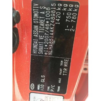 hyundai i10 ii (ba, ia) del año 2019