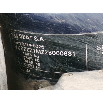 seat toledo (1m2) del año 2001
