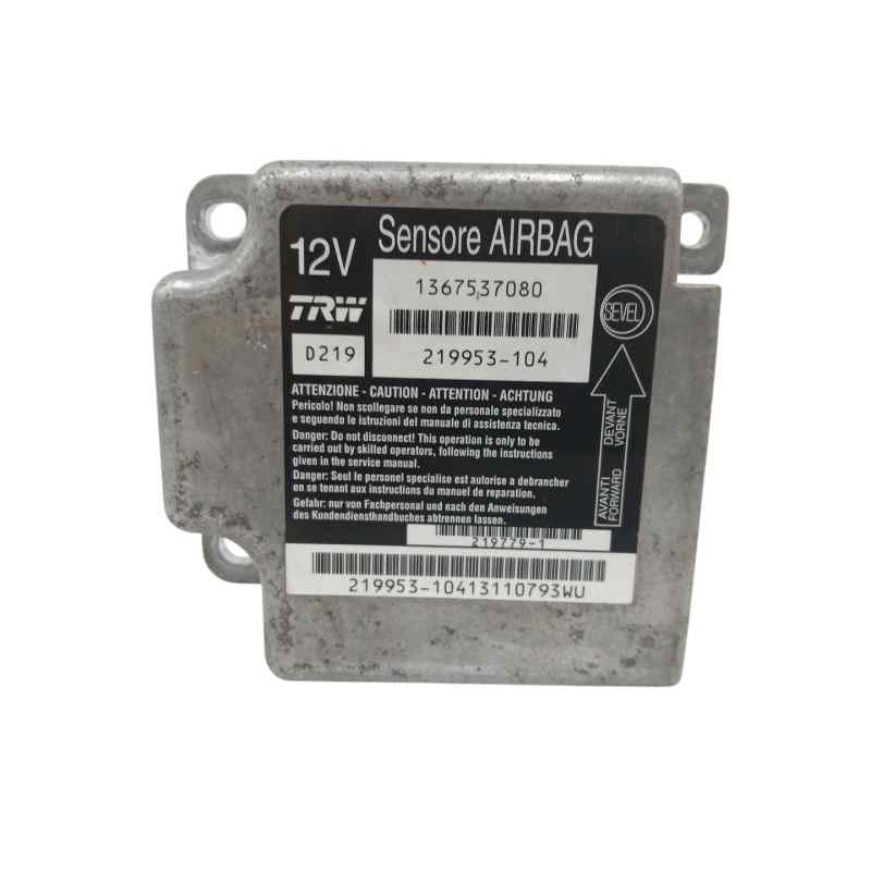 Recambio de centralita airbag para fiat ducato furgoneta (250) 100 multijet 2,2 d referencia OEM IAM 1367537080 219953104 