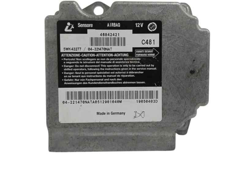 Recambio de centralita airbag para alfa romeo 147 (190) 1.6 16v cat referencia OEM IAM 46842421 5WK43277 
