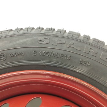 Recambio de neumatico repuesto para fiat panda (169) 1.3 jtd cat referencia OEM IAM 46802897 4,50BX13H ET33 4H 4X100