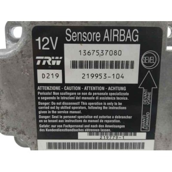 Recambio de centralita airbag para fiat ducato furgoneta (250) 100 multijet 2,2 d referencia OEM IAM 1367537080 219953104 