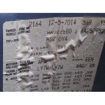 audi a4 berlina (b5) del año 1999