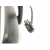 Recambio de espejo interior para saab 9-5 berlina 1.9 tid cat referencia OEM IAM 12803374  