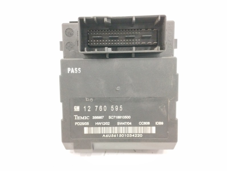 Recambio de modulo electronico para saab 9-3 cabrio 1.8 cat referencia OEM IAM 12760595  