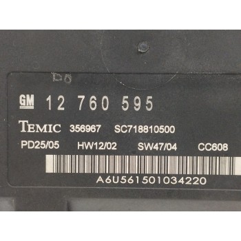 Recambio de modulo electronico para saab 9-3 cabrio 1.8 cat referencia OEM IAM 12760595  