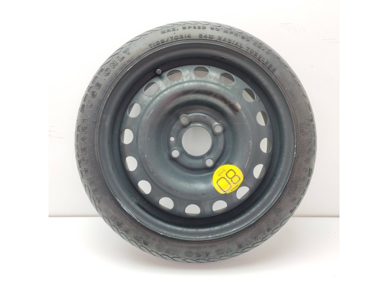 Recambio de neumatico repuesto para nissan micra (k12e) 1.2 cat referencia OEM IAM 40300AX677 14X4TFHX40 5H 5X100