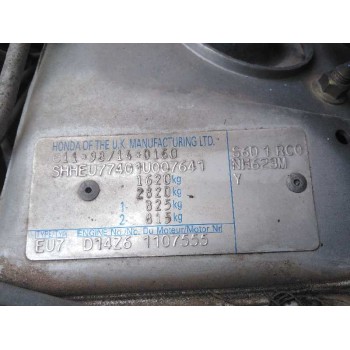 honda civic berlina 3 (ep1/2) del año 2001