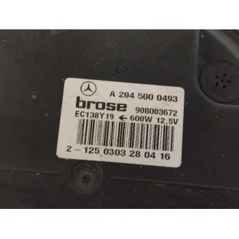 Recambio de electroventilador para infiniti qx30 2.2 d awd referencia OEM IAM A2045000493  