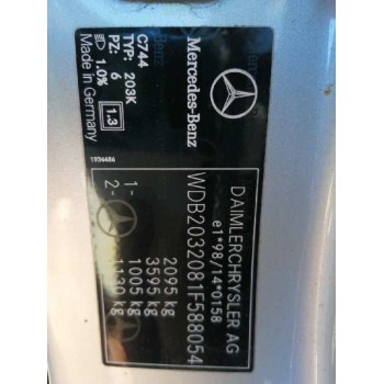 mercedes-benz clase c (w203) familiar del año 2004