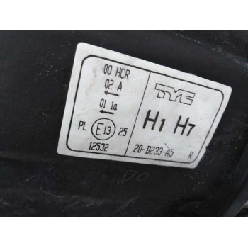 Recambio de faro derecho para fiat doblo (119) 1.3 jtd cat referencia OEM IAM 20B233A5  