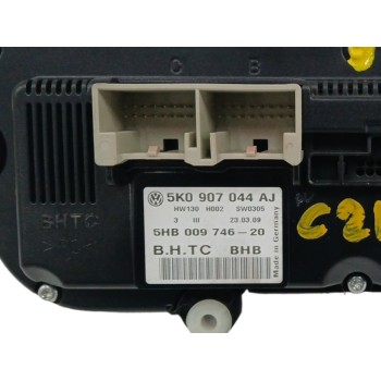 Recambio de mando climatizador para volkswagen golf vi (5k1) advance referencia OEM IAM 5K0907044AJ 5HB00974620 