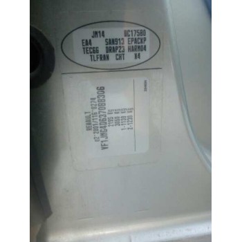 renault scenic ii del año 2007