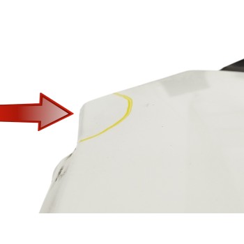 Recambio de aleta delantera derecha para peugeot rifter 1.5 blue-hdi fap referencia OEM IAM 9816483580 OBSERVAR FOTOS 