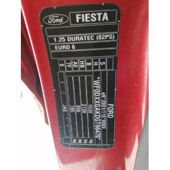 ford fiesta (ccn) del año 2016