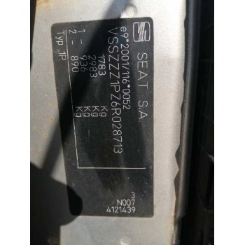 seat leon (1p1) del año 2005