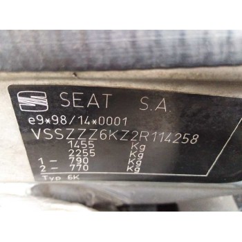 seat ibiza (6k1) del año 2002