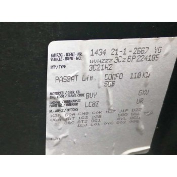 volkswagen passat berlina (3c2) del año 2006