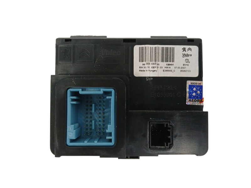 Recambio de modulo electronico para citroën c4 grand picasso 1.2 12v e-thp / puretech referencia OEM IAM 9836666580  