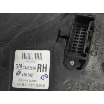 Recambio de retrovisor derecho para opel astra h caravan 1.6 16v referencia OEM IAM 24462996 5 CABLES 430502