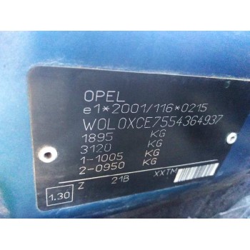 opel meriva del año 2006