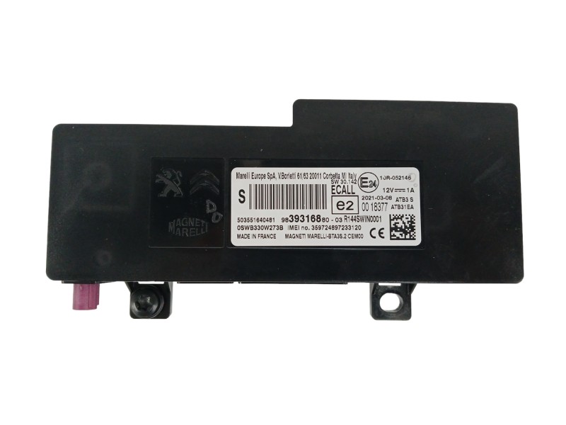 Recambio de modulo electronico para citroën c4 grand picasso 1.2 12v e-thp / puretech referencia OEM IAM 9839316880  