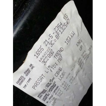 volkswagen passat berlina (3c2) del año 2008