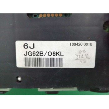 Recambio de cuadro instrumentos para nissan x-trail (t31) xe referencia OEM IAM JG62B 06KL1004200010 