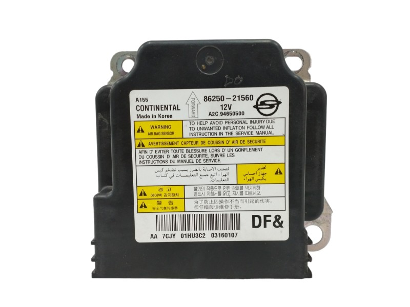 Recambio de centralita airbag para ssangyong rodius ii 2.2 xdi referencia OEM IAM A2C94650500 Recambio de centralita airbag para ssangyong rodius ii 2.2 xdi referencia OEM IAM A2C94650500
