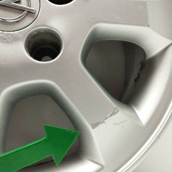 Recambio de llanta para opel zafira a 2.0 dti referencia OEM IAM 13115515 6JX15H2 ET43 INTRA64505