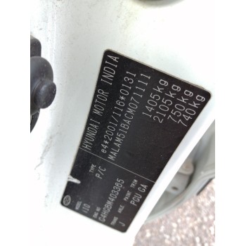 Recambio de carroceria corte para hyundai i10 1.1 12v cat referencia OEM IAM   