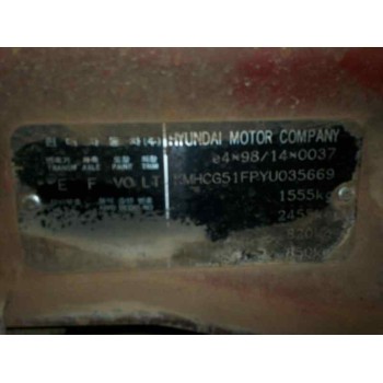 hyundai accent (lc) del año 2001