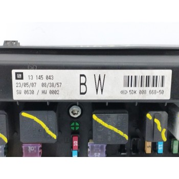 Recambio de caja reles / fusibles para opel astra h berlina 1.6 16v referencia OEM IAM 13145043 5DK00866850 