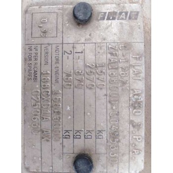 fiat punto berlina (188) del año 2002