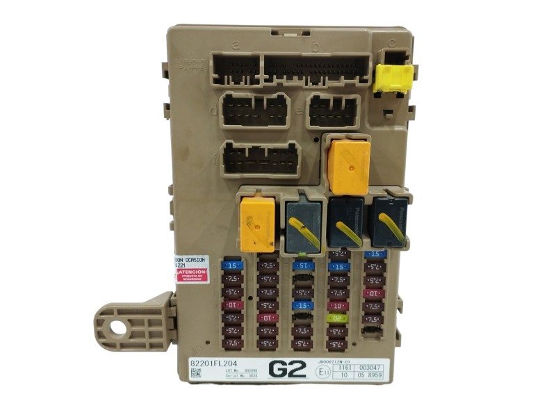Recambio de caja reles / fusibles para subaru xv (g5) 2.0 cat referencia OEM IAM 82201FL204  