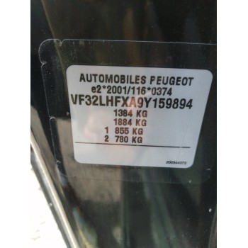 Recambio de carroceria corte para peugeot 206+ 1.1 referencia OEM IAM   