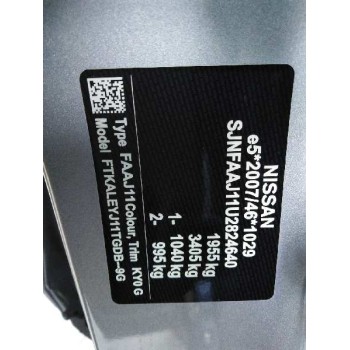 nissan qashqai ii (j11, j11_) del año 2020