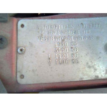 peugeot 406 berlina (s1/s2) del año 2002