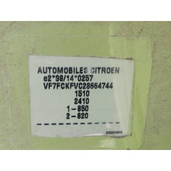 Recambio de carroceria corte para citroën c3 1.4 referencia OEM IAM   