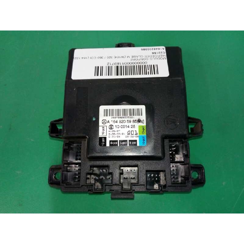 Recambio de modulo confort para mercedes-benz clase m (w164) 320 / 350 cdi (164.122) referencia OEM IAM A1648205985  