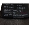 Recambio de cinturon seguridad trasero derecho para ssangyong rodius ii 2.2 xdi referencia OEM IAM   